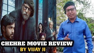 Chehre Movie Review By Vijay Ji | Emraan Hashmi | Amitabh Bachchan | Rhea Chakraborty | Rumy Jafry