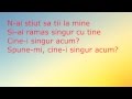 Giulia - Ghici cine? (lyrics,versuri,karaoke) 