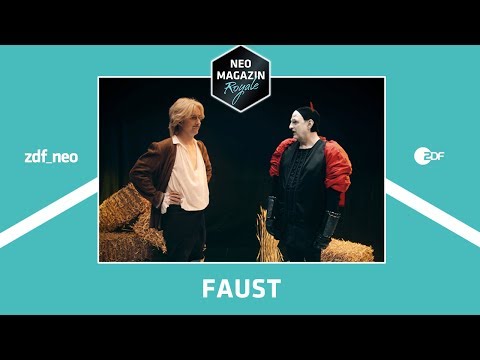 Letzte Stunde vor den Ferien: Faust | NEO MAGAZIN ROYALE mit Jan Böhmermann - ZDFneo