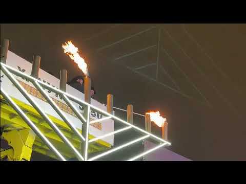 Menorah Lighting in Moscow's Red Square 12/22/19