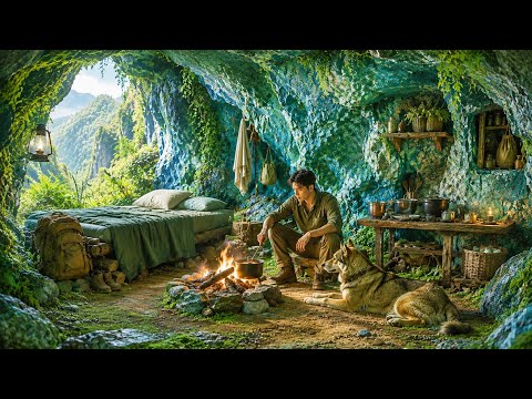 Clearing out the cave to create a centuries-old refuge.