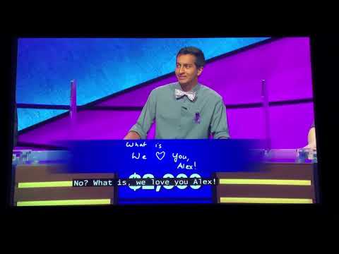 Jeopardy 15 second tribute 😢 & contestant chat, Greg Marrero Day 3 (11/12/20)