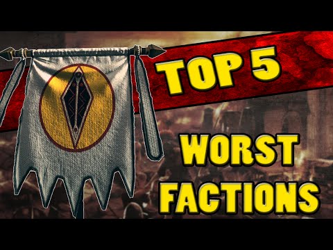 Top 5 WORST FACTIONS in Total War: Rome 2