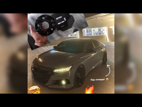2021 Honda Accord 10th gen 25mm spacers