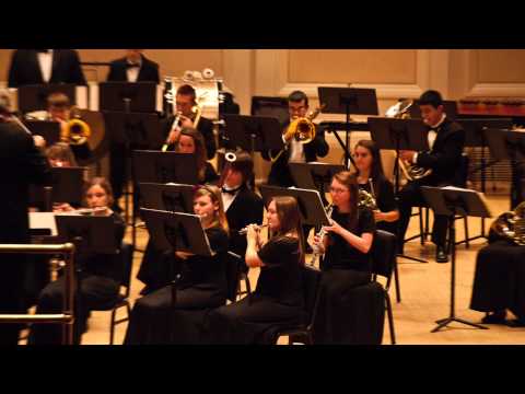 THE MADISONVILLE NORTH HOPKINS HIGH SCHOOL SYMPHONIC BAND PERFORMS MVT  I OF FIRST SUITE IN E FLAT B