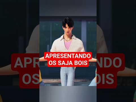 CONHEÇA OS SAJA BOYS #guerreirasdokpop #jinu #rumi #shorts #sajaboys