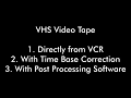 VHS Video Capture With Time Base Correction TBC