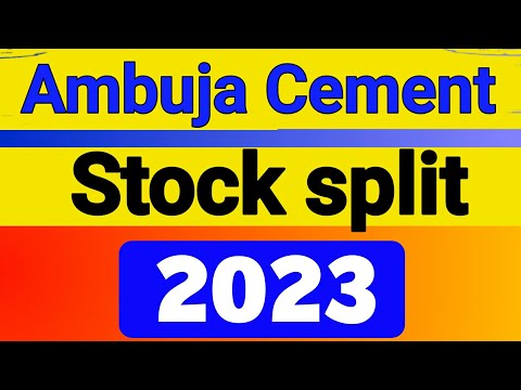 Ambuja Cement stock split history | Ambuja Cement stock split