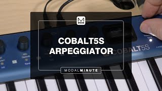 Video thumbnail for Modal Minute #50 – COBALT5S Arpeggiator by Modal Electronics