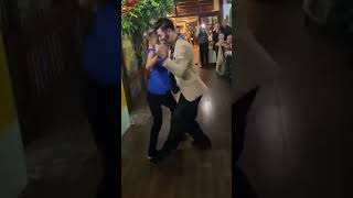 Spontaneous Tango demo in a restaurant ! By Victoria Codru & Iakof Shonsky Georgian dancers.