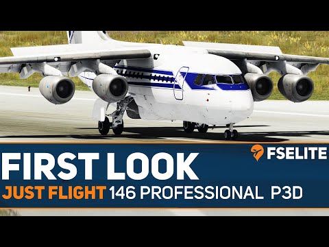 Just Flight 146 Professional For P3D: The FSElite First Look Part 2