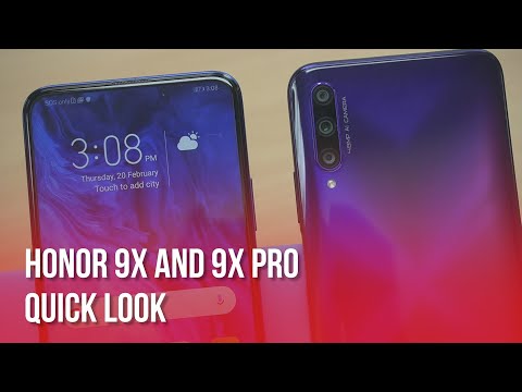 HONOR 9X Pro vs HONOR 9X Quick Comparison!