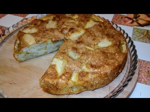 Пирог яблочный простой рецепт