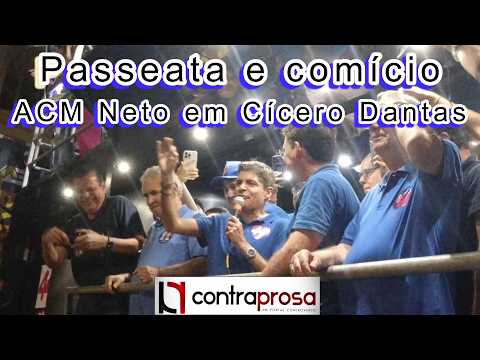 ACM Neto em Cícero Dantas #eleições2026 #bahia #democracia #acmneto #jero #governança #uniãobrasil