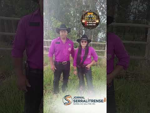 Jornal Serralitrense   Serra do Salitre   MG - COMITIVA ROSA DE OURO EM IBIÁ #shorts