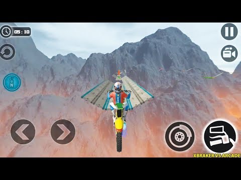 Impossible Moto Bike Tracks 3D: Levels 10,11 & 12 Completed - Android GamePlay 2017
