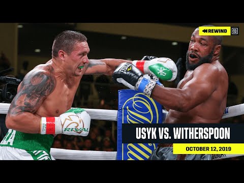 FULL FIGHT | Alexander Usyk vs. Chazz Witherspoon (DAZN REWIND)