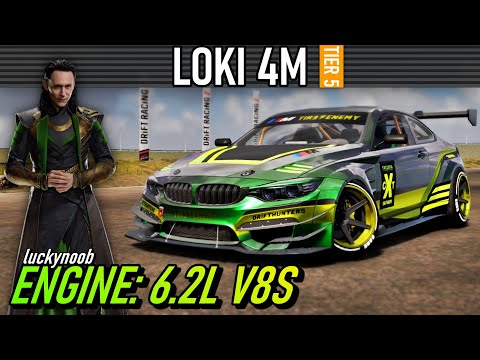 Carx Drift Racing 2 - LOKI 4M - 6.2L V8S Tuning and Test [OUTDATE]