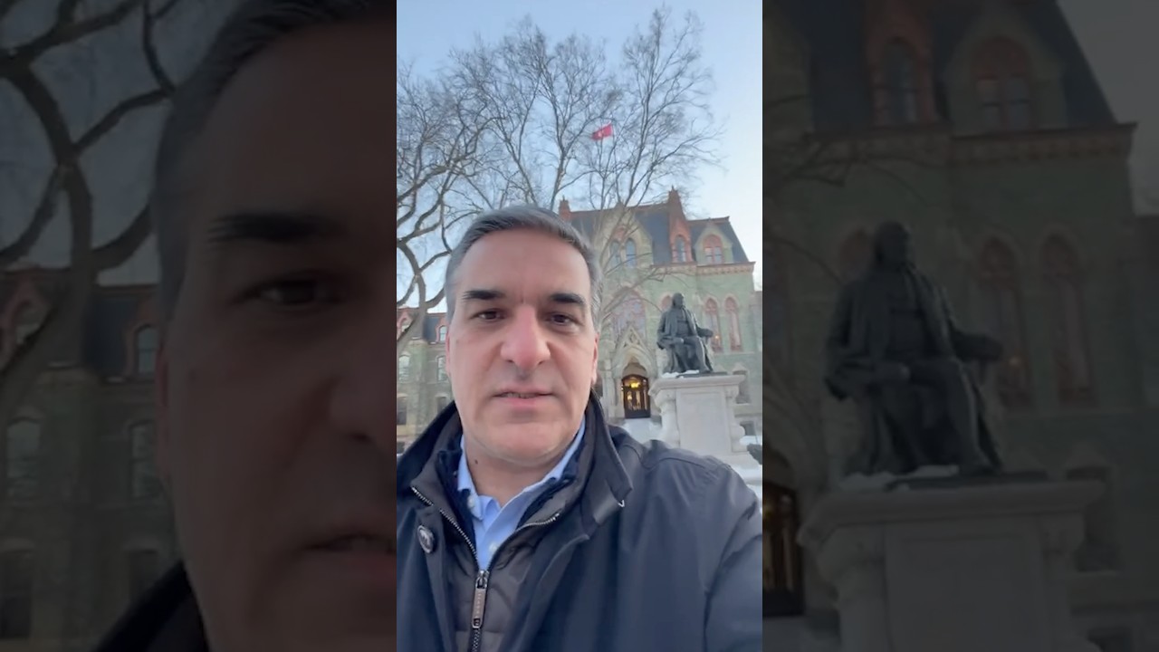 Արման Թաթոյանը ցույց է տվել ԱՄՆ-ի իր համալսարանը և պատմել ուսանողական հիշողություններից