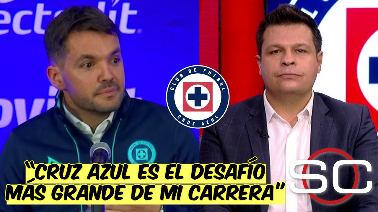 OFICIAL. NICOLÁS LARCAMÓN se convierte en NUEVO DT del CRUZ AZUL para Apertura 2025 | SportsCenter
