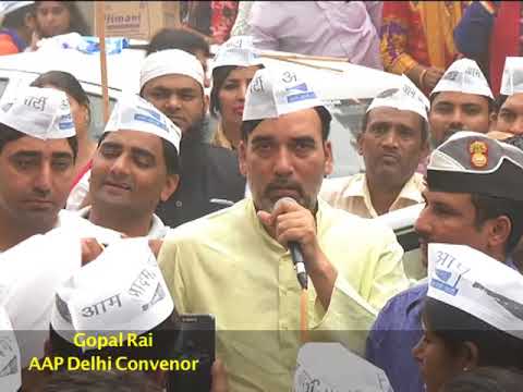 AAP Protest on Demonetisation Anniversary as "Dhokha Divas"