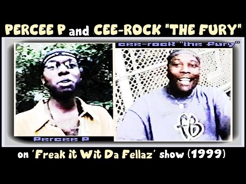 PERCEE P and CEE-ROCK "THE FURY" on 'Freak It Wit Da Fellaz' show [1999]