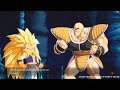 Dragon Ball FighterZ - Gotenks Teaching Nappa How To Turn Super Saiyan