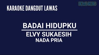 Download lagu KARAOKE DANGDUT LAWAS//BADAI HIDUPKU//ELVY SUKAESIH//NADA PRIA  mp3