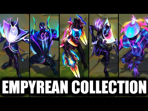 All Empyrean Skins Spotlight Complete Collection 2024 (League of Legends)