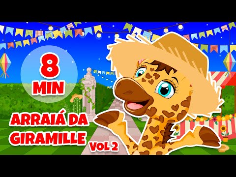 Arraiá da Giramille vol 2 - Giramille 8 min | Desenho Animado Musical