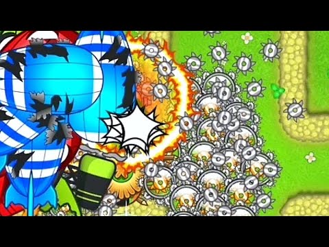 The POWER of Tack Shooter in Bloons Monkey City... 🐵