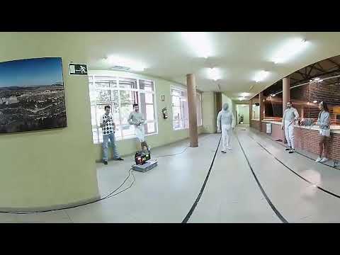 360 video | Escuela municipal de esgrima con el Club Espadas Colgadas - Cuenca, España