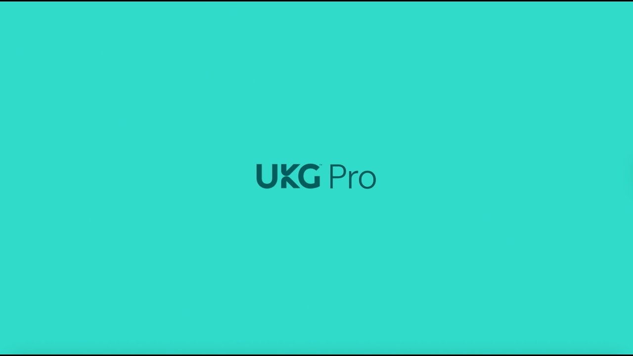 UKG Pro Product Tour