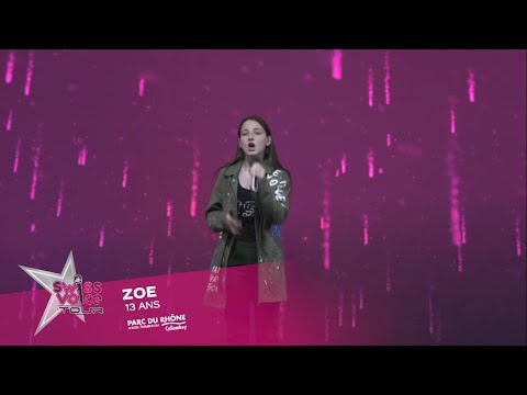 Zoe 13 ans - Swiss Voice Tour 2022, Parc du Rhône Collombey