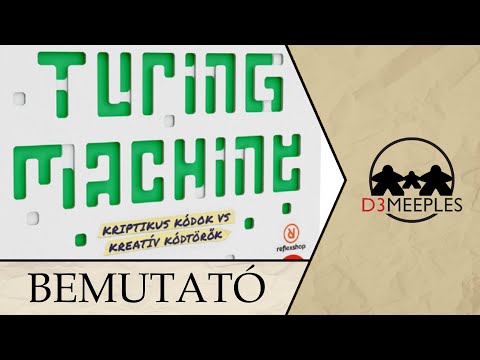 BEMUTATÓ: TURING MACHINE - d3meeples
