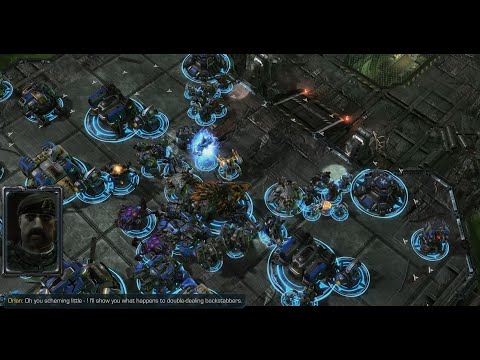 StarCraft 2 Wings of Liberty Campaign (Random Edition) Mission 10 - Cutthroat