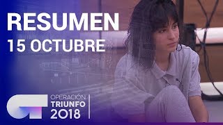 Resumen diario OT 2018 | 15 OCTUBRE Resumen diario OT 2018 | 15 OCTUBRE