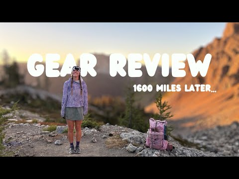 Ultralight Gear Review Post-PCT Lash