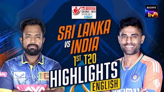1st T20 | English | Highlights | India Tour Of Sri Lanka | 27th July 2024 