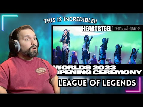 First Time Reacting To Worlds 2023 Finals Opening Ceremony ft. NewJeans, HEARTSTEEL, and More!