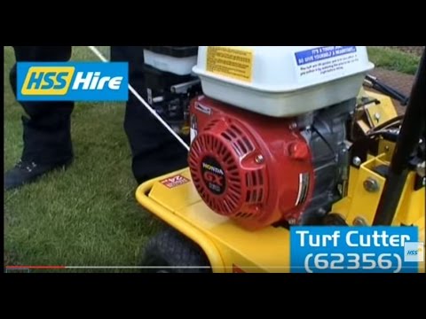 Turf cutter demonstration | HSS DIY
