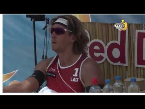 Samoilovs/Smedins J. LAT [5]-Alison/Bruno Schmidt BRA [1]POREC MAJOR 2016.07.013-Semifinals
