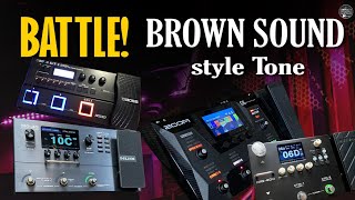 Video thumbnail for EVH Battle Boss GT1 vs Nux MG 30 vs Zoom G6 vs Nux MG 400 / Van Halen style by Direct Recording Guitar