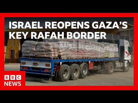 イスラエル、エジプトとのガザ主要ラファ検問所を再開 | BBC News (Israel reopens Gaza's key Rafah border crossing with Egypt | BBC News)