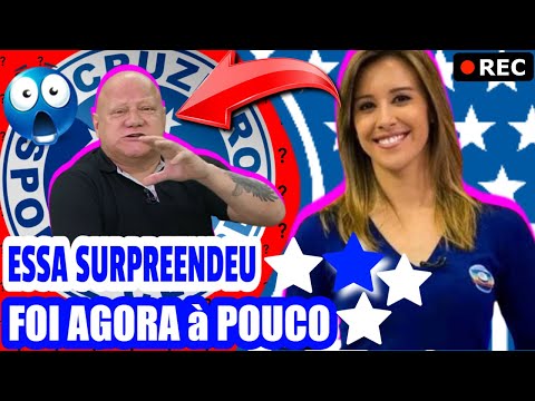 uAi NOTÍCIA TOP! ESSA SURPREENDEU! POR ESSA NINGUÉM ESPERAVA! PEGOU DE SURPRESA! | CRUZEIRO PLUS WEB
