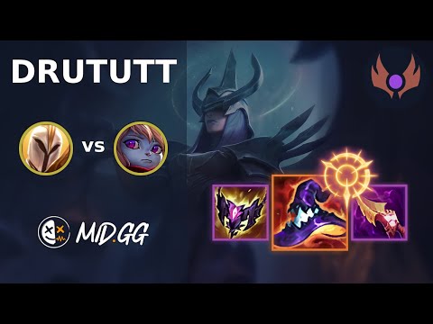 MID.GG: [ drututt ] Kayle TOP vs Poppy | EUW MASTER | LOL Season 2024