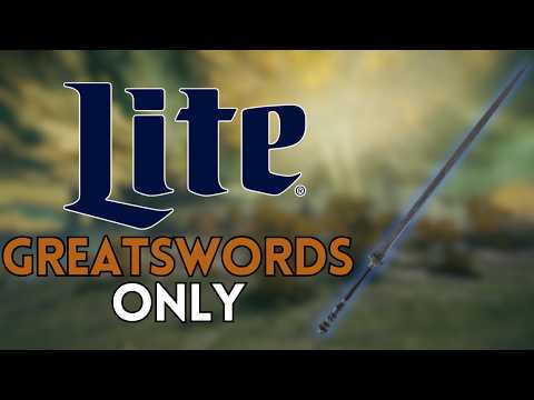 Beating Elden Ring with ONLY Light Greatswords