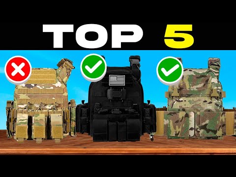 TOP 5 BEST TACTICAL PLATE CARRIERS 2025 | Affordable Plate Carriers on AMAZON