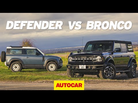 New Ford Bronco vs Land Rover Defender | Review | Autocar