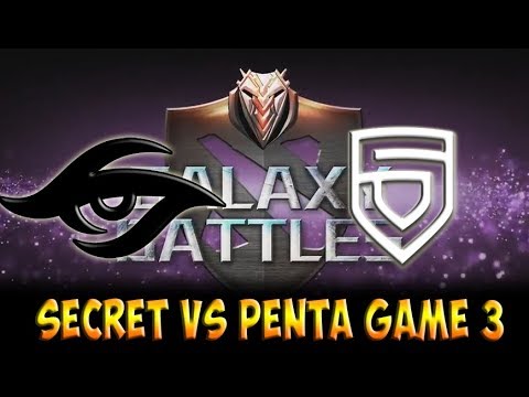 Highlights Secret vs Penta game 3 - Galaxy Battles II: EU Qualifier SEA Dota 2 Major